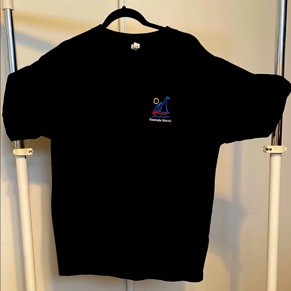 NWT Dark Blue T-shirt Ensenada Mexico
